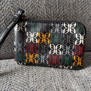 Fossil Sophia Multicolored Zip Coin Wallet.